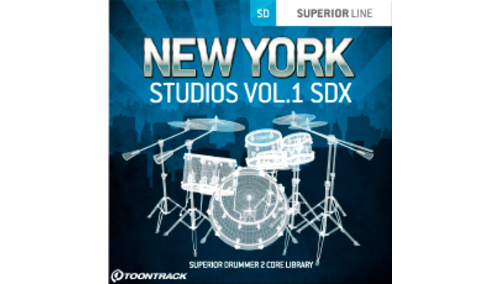 TOONTRACK SDX - NEW YORK STUDIOS VOL.1 
