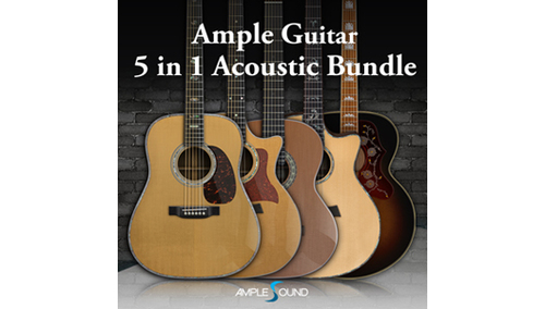 AMPLE SOUND AMPLE GUITAR 5 IN 1 ACOUSTIC BUNDLE 
