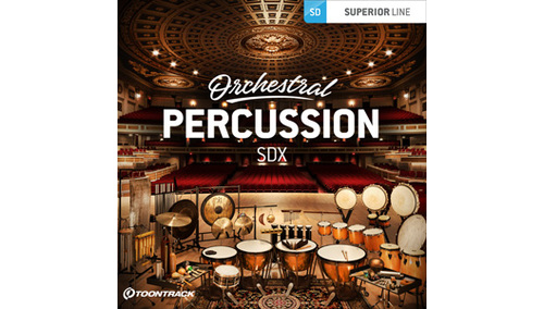 TOONTRACK SDX - ORCHESTRAL PERCUSSION 