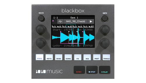 1010MUSIC Blackbox - Compact Sampling Studio 