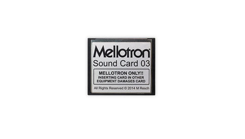 Mellotron Sound Card 03 