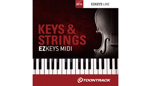 TOONTRACK KEYS MIDI - KEYS & STRINGS 