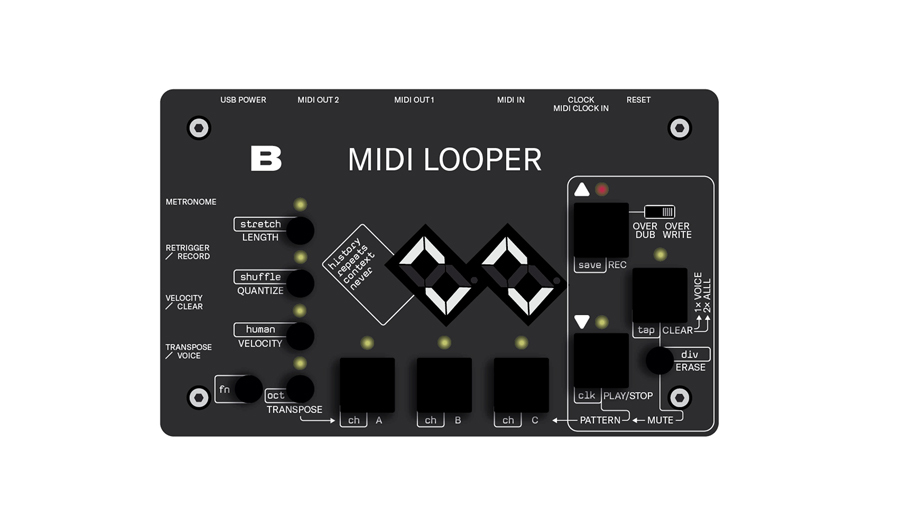 シンセ & キーボード Bastl Instruments Midilooper | Rock oN Line eStore