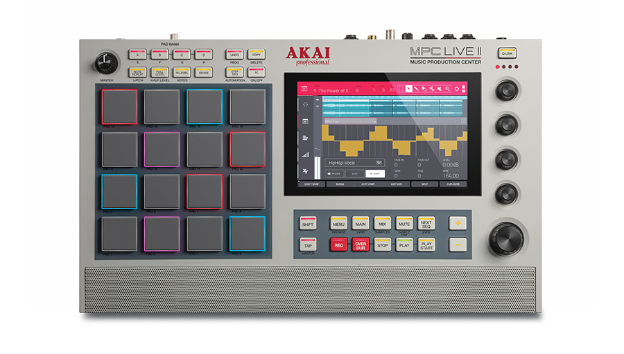 akai professional mpc live ii retro edition
