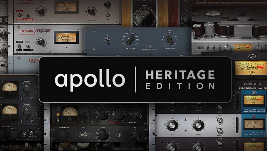 オーディオインターフェイス Universal Audio Apollo X8p Heritage Edition Universal Audio Black Friday Apolloラックマウント プロモーション Rock On Line Estore