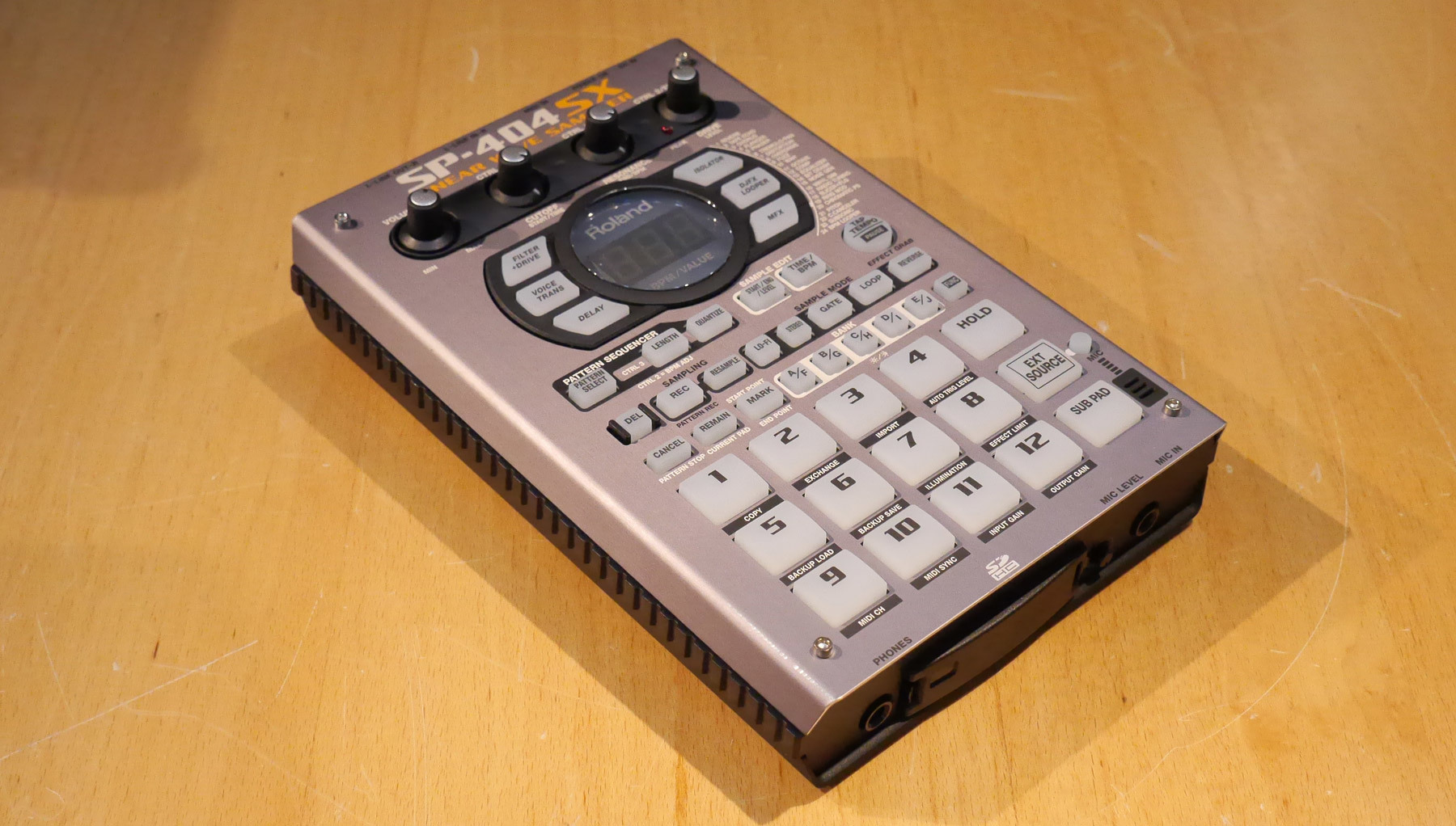 リズムマシン サンプラー Roland Sp 404sx 大決算中古市 Rock On Line Estore