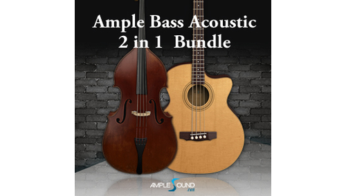 AMPLE SOUND AMPLE BASS ACOUSTIC 2 IN 1 BUNDLE 