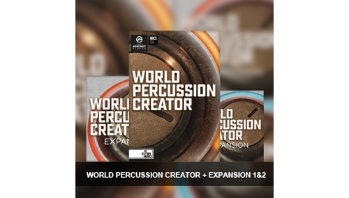 IN SESSION AUDIO WORLD PERCUSSION CREATOR + EXPANSION 1&2 ★IN SESSION AUDIO GW SALE！全製品30%OFF