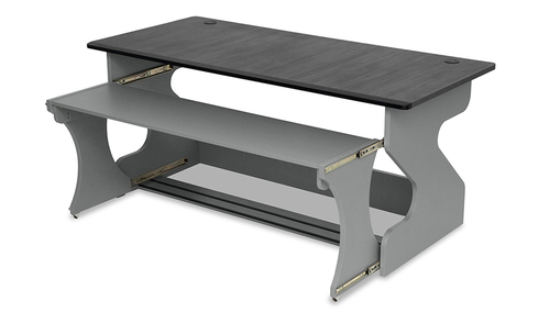 Zaor MIZA Z Flex 2 level desk Grey/Wenge 