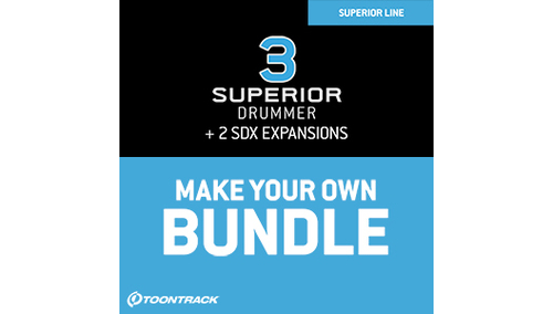 TOONTRACK SUPERIOR DRUMMER 3 BUNDLE 