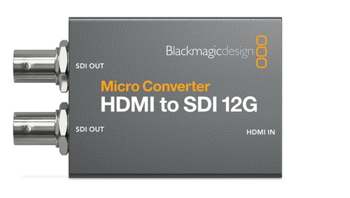Blackmagic Design Micro Converter HDMI to SDI 12G PSU ★4/30まで！制作環境アップグレードSALEファイナル！
