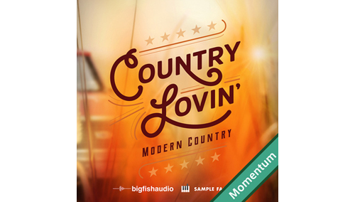 BIG FISH AUDIO COUNTRY LOVIN - MODERN COUNTRY MMT 