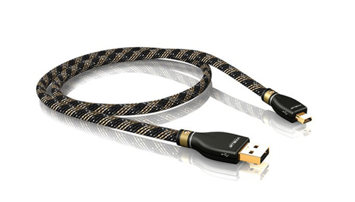 VIABLUE KR-2 Silver USB cable 2.0 A/B (100cm) 