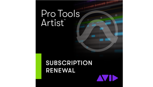 Avid Pro Tools Artist 年間サブスクリプション更新（9938-31155-00） 