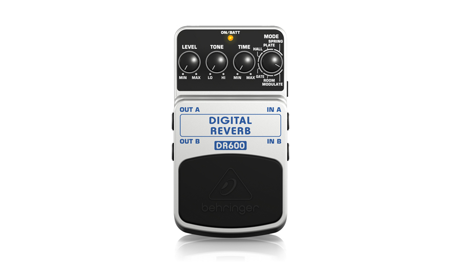エフェクター & ペダル BEHRINGER DR600 DIGITAL REVERB Rock oN Line eStore