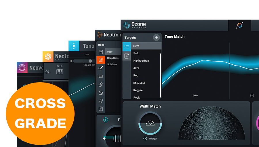 マルチ／バンドルセット iZotope Mix  Master Bundle Advanced クロスグレード版 【対象：いずれかのiZotopeまたはExponential  Audio製品(無償配布されたものを除く)をお持ちの方】 ☆iZotope Ozone 10イントロセール！ | Rock oN Line eStore