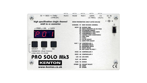 KENTON PRO SOLO Mk3 