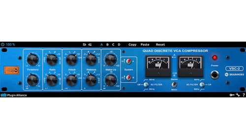 Plugin Alliance Vertigo VSC-2 ★Plugin Alliance Made By Brainworx SALE！