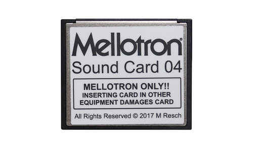 Mellotron Sound Card 04 