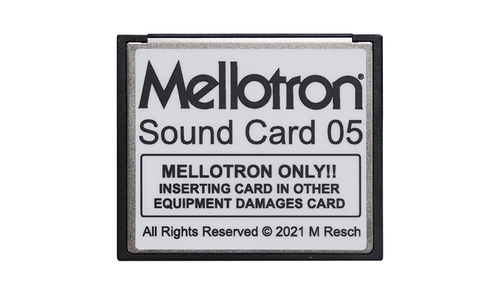 Mellotron Sound Card 05 