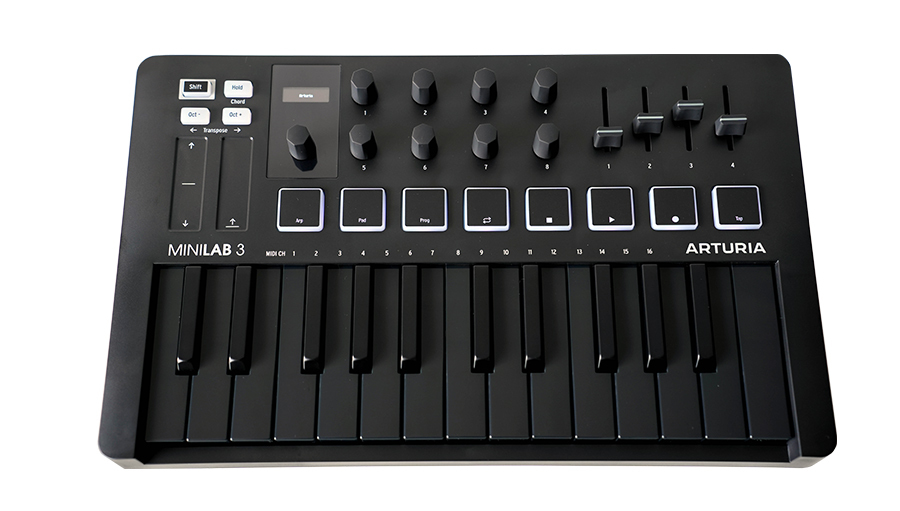 MIDIキーボード Arturia MiniLab 3 Deep Black | Rock oN Line eStore