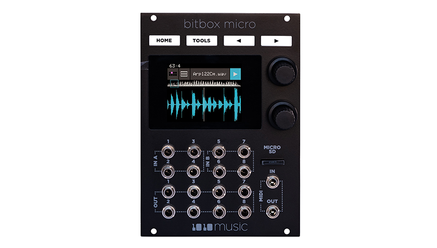 モジュラーシンセ 1010MUSIC Bitbox Micro Black Edition - Compact 