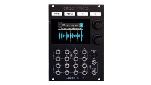 1010MUSIC Bitbox Micro Black Edition - Compact Sampling Module 