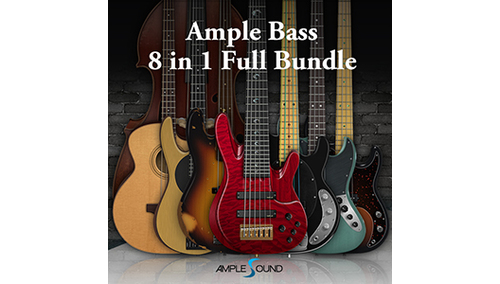 AMPLE SOUND AMPLE BASS 8 IN 1 FULL BUNDLE 