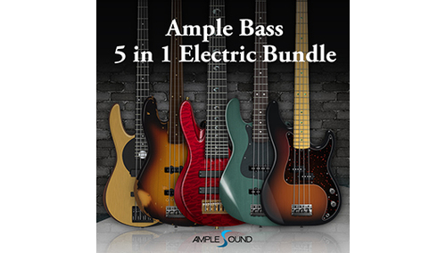 AMPLE SOUND AMPLE BASS 5 IN 1 ELECTRIC BUNDLE 