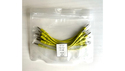 osc兄弟 10cm brother cable pulse yellow 8本入り の通販