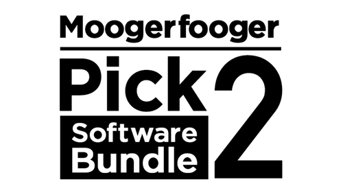 MOOG MUSIC MoogerFooger Pick 2 Software Bundle 