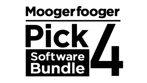 MOOG MUSIC MoogerFooger Pick 4 Software Bundle 
