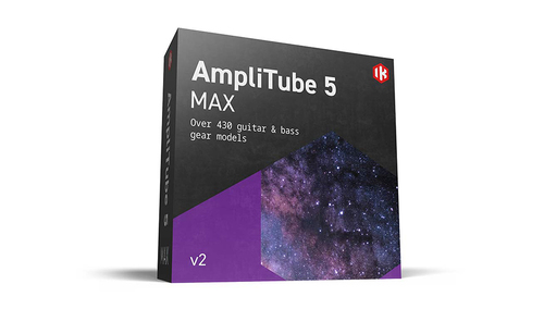 IK Multimedia AmpliTube 5 Max v2 ★TONEX MAX & AmpliTube 5 MAX プロモーション！