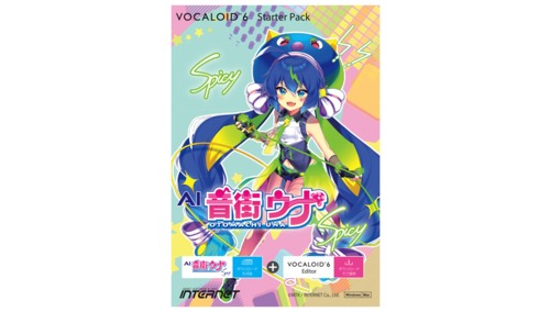 INTERNET VOCALOID6 Starter Pack AI 音街ウナ Spicy 