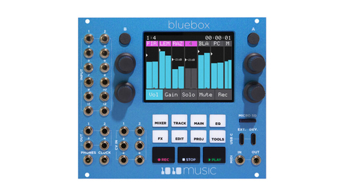 1010MUSIC Bluebox for Eurorack - Compact Digital Mixer/Recorder ★4/30まで！制作環境アップグレードSALEファイナル！