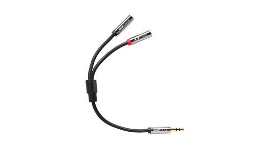 1010MUSIC 3.5 mm Male to Female Stereo Breakout Cable 