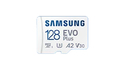 SAMSUNG microSD EVO Plus 128GB Class 10/U3/V30/A2 (UHS-Ⅰ) の通販