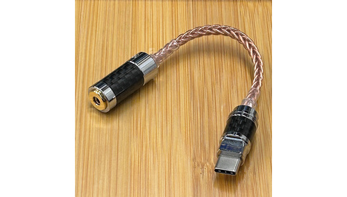 Rhapsodio USB Type C to 3.5mm DAC ケーブル 
