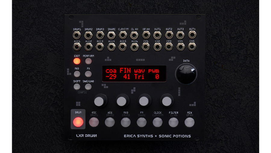 Erica Synths LXR-02 ｜モジュラーシンセ｜ドラムマシン