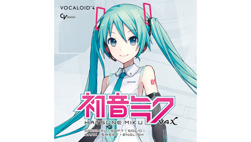 CRYPTON HATSUNE MIKU V4X (incl. ENGLISH) 