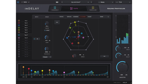 SOUND PARTICLES inDelay 