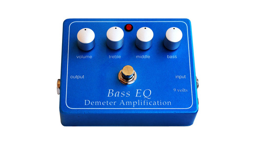 Demeter Amplification BEQ-PB Bass EQ Preamp Pedal 