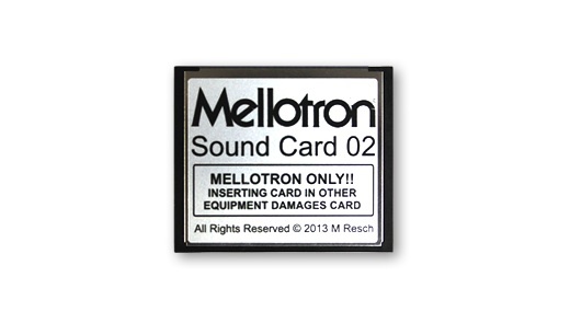 Mellotron Sound Card 02 