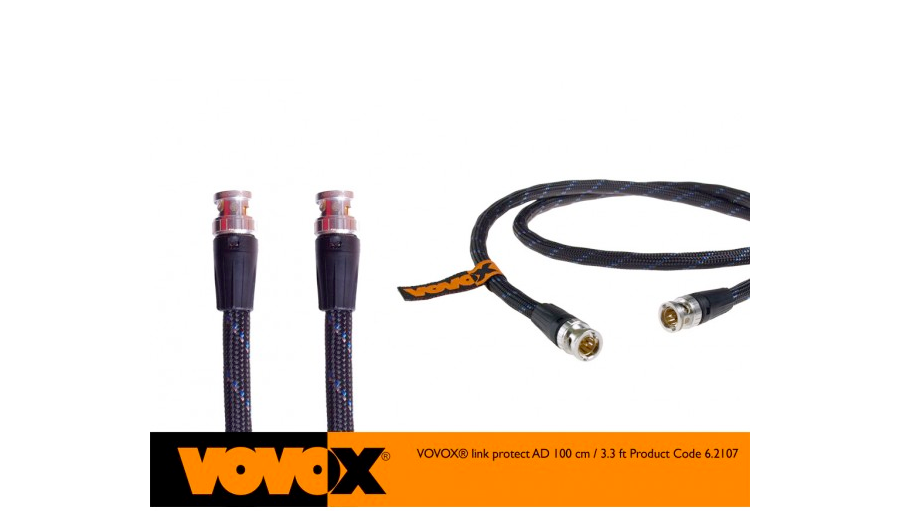 BNCケーブル VOVOX link protect AD 100cm BNC-BNC | Rock oN Line eStore