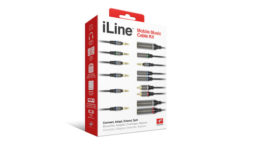 IK Multimedia iLine - Mobile Music Cable Kit 