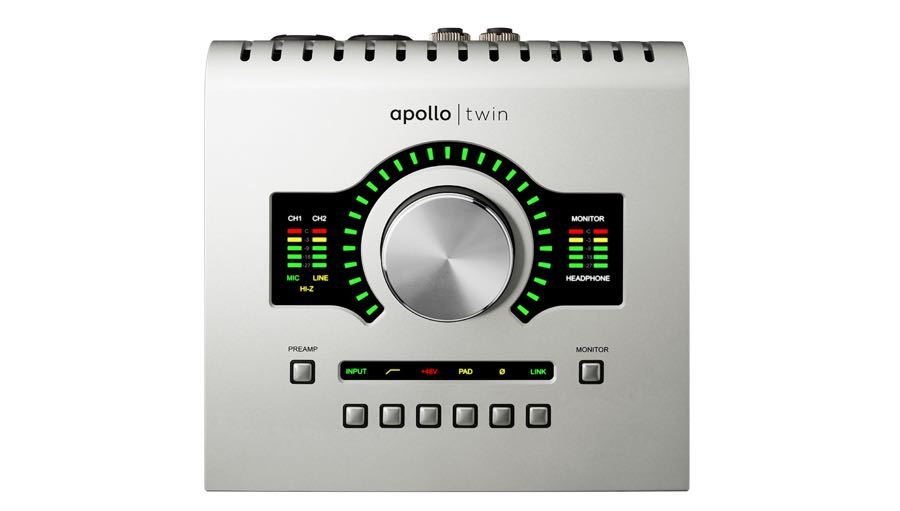 オーディオインターフェイスapollo twin usb ほぼ新品 - オーディオ