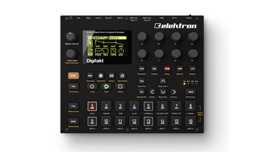 【美品】Elektron Digitakt DDS-8デジタクト