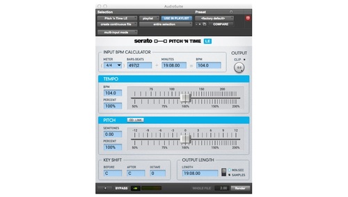 SERATO Pitch'n Time LE 3.1 