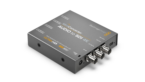 Blackmagic Design Mini Converter - Audio to SDI 4K 