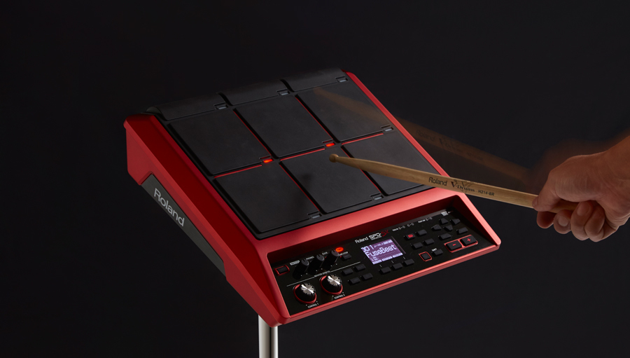 SPD-SX サンプリングパッド Roland スタンド付き - 楽器・機材